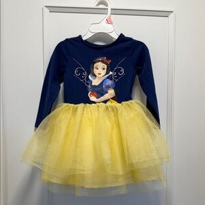 Charming Princess Dress - Blue and Yellow
